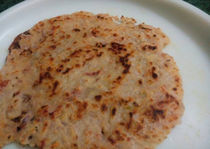 Recipe of Ultimate Rava pan cake