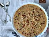 खरवस/चीख/खीस की ड्राई फ्रूट्स खीर