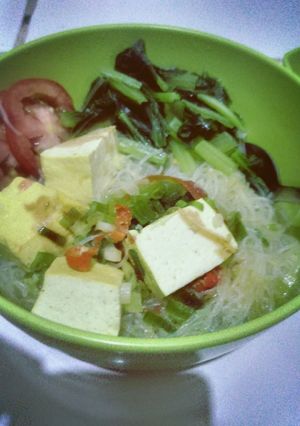 Foto resep Bihun tahu kuah