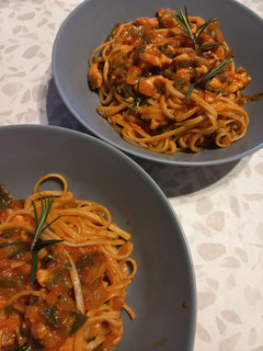 Una foto de Pasta a la ruta
