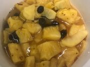 Una foto de compota de manzana