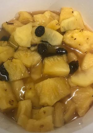 Una foto de Compota de piña 🍍 y manzana 🍏