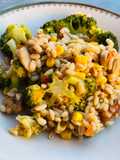 Orzo con verdure