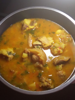 A picture of Tumbukiza beef.