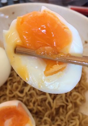 Hình của món Trứng Lòng Đào.