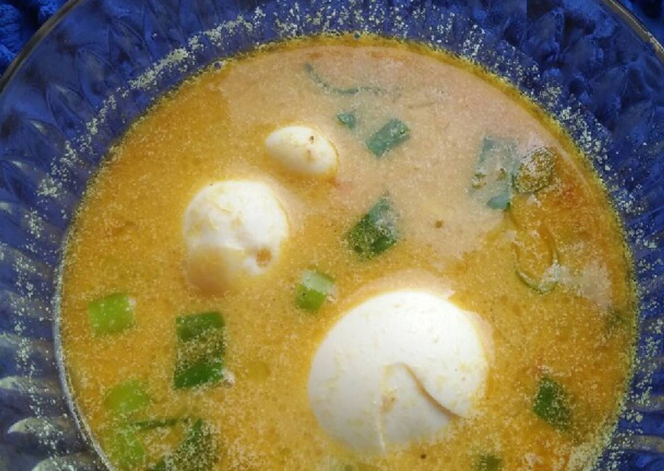 Gulai Satel (sapi telur)