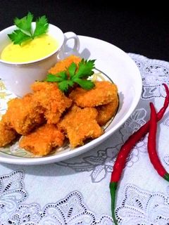 Foto resep Nugget Tempe Saus Keju