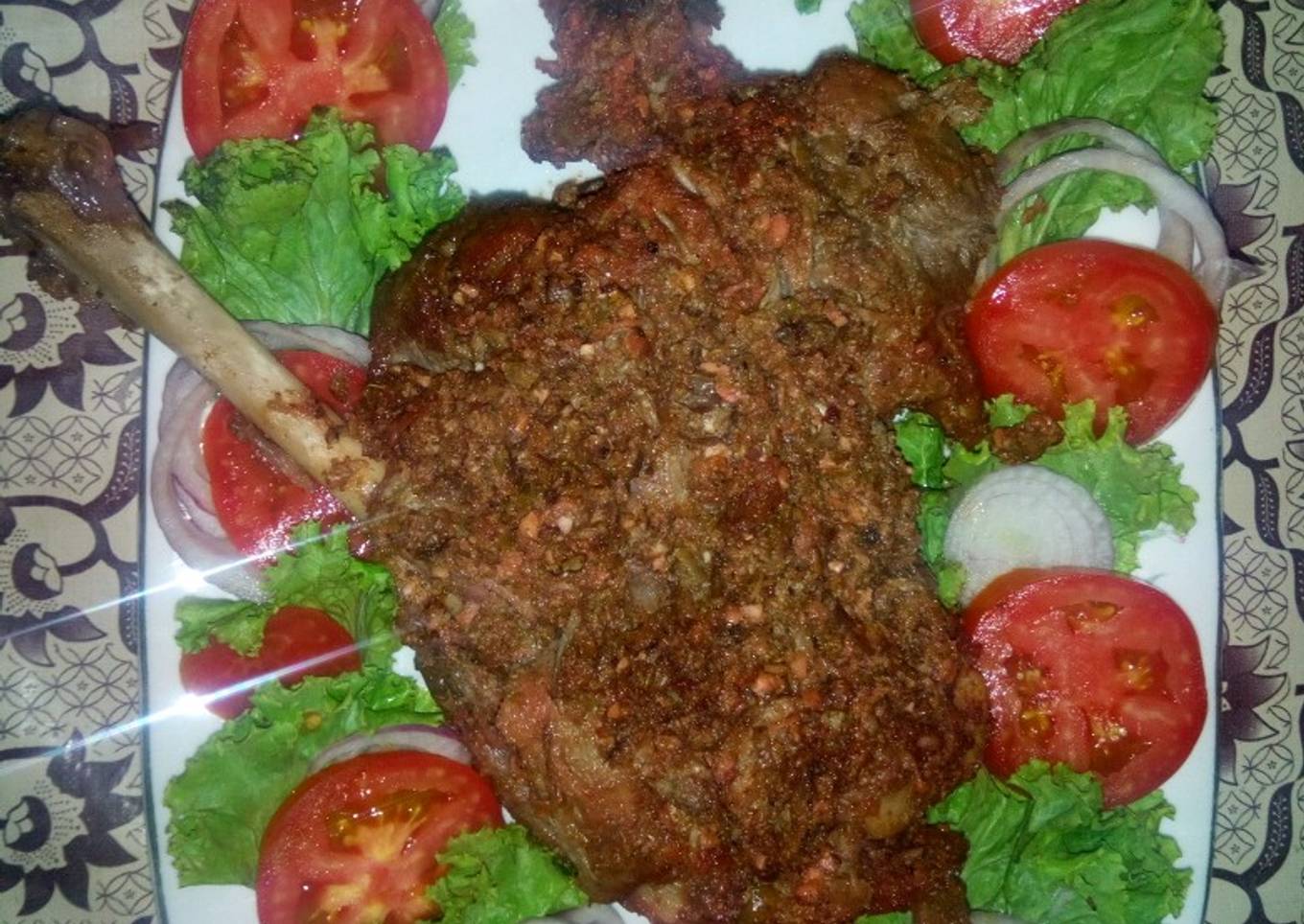 Steam raan roast