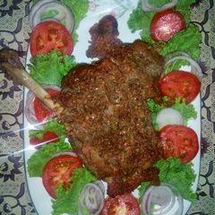 A picture of Steam raan roast.