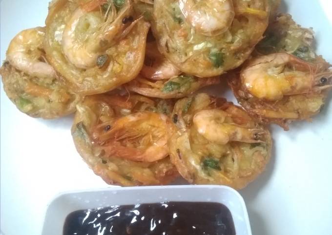 Ote - ote udang sambal petis