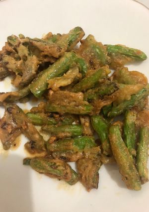 Foto resep Buncis Crispy Telur Asin