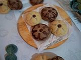 کلوچه دورنگ