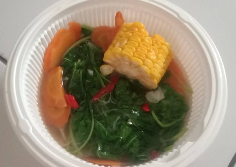 Sayur Bayam Anak Kost