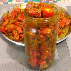A picture of Lal mirch ka Achar.