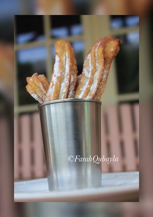 Foto resep Churros Green Tea Latte