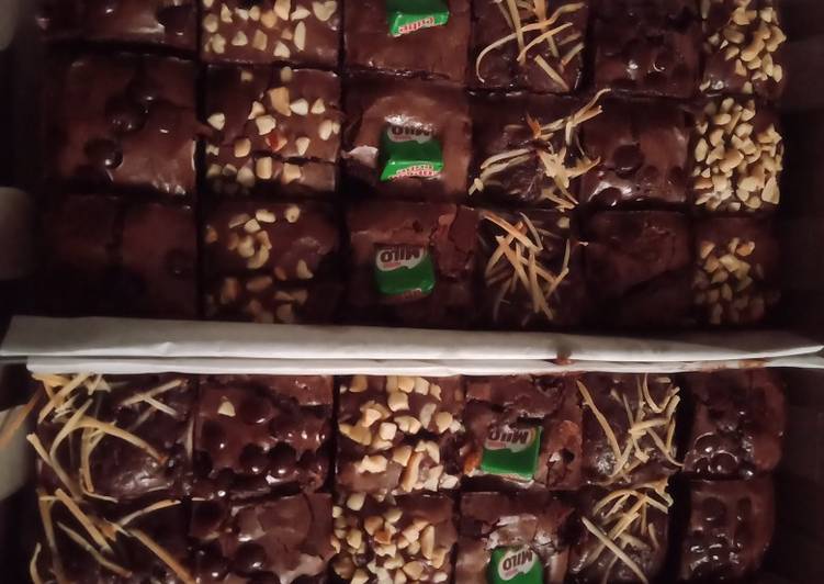 Cara Gampang Menyiapkan Brownies Sekat Anti Gagal