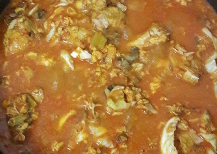 Gulai ayam kerang