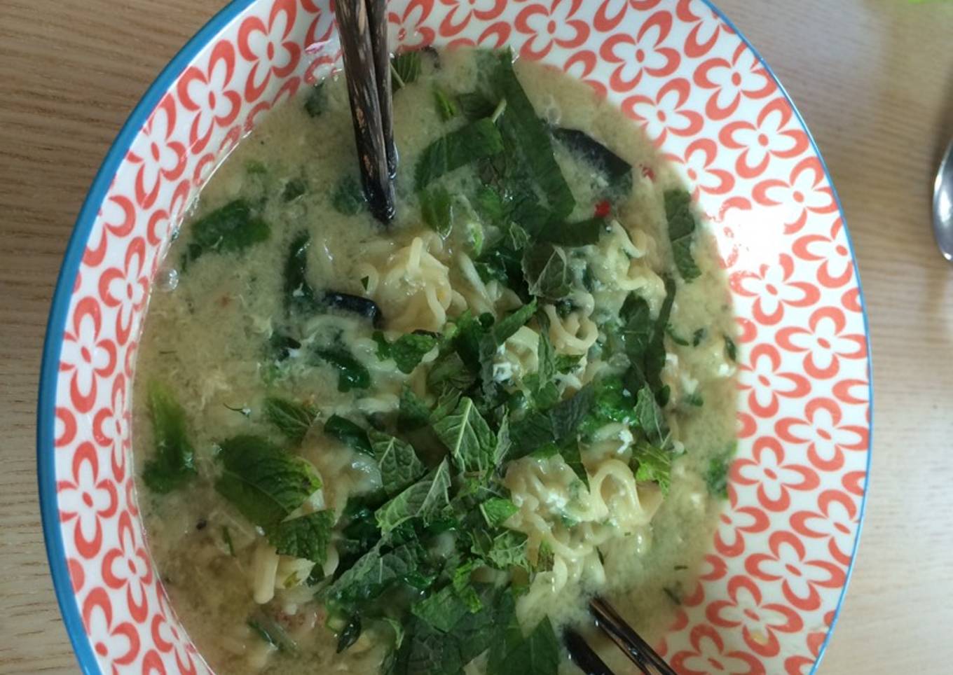Mie Kuah Special Daun Rempah2
