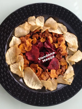 Easy Way Make Chips Platter the Can Spoil the Tongue Appealing