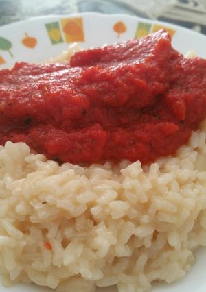 Una foto de Arroz a la cubana vegano