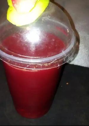 A picture of ABC mint juice.