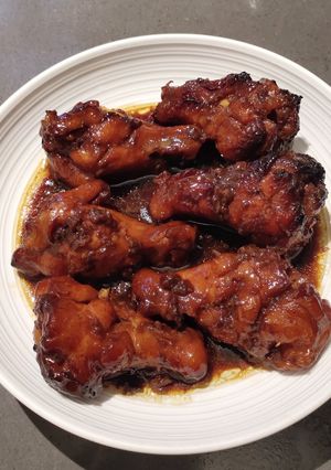 A picture of Char Siu Drumsticks.