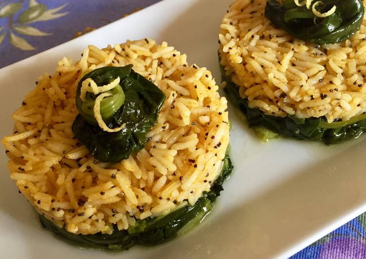 Riso Speziato con Spinaci