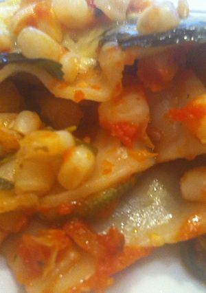 Una foto de Lasagña de vegetales