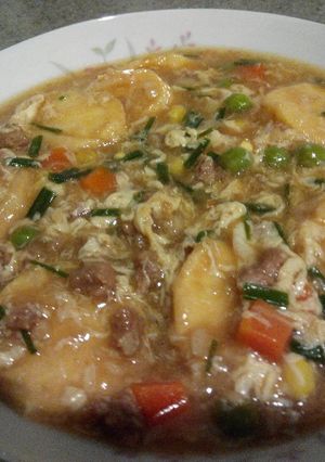 Foto resep Egg tofu saus tiram