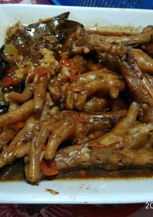 Foto resep Ceker kecap pedes