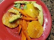 A picture of citrus salad