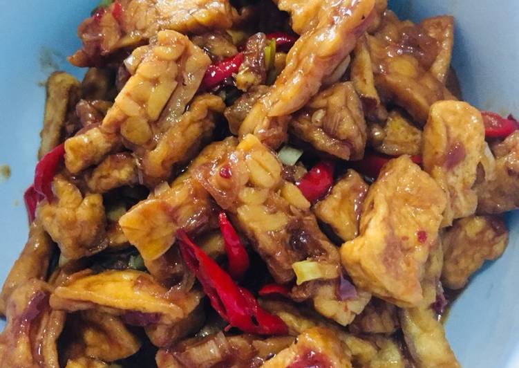 Orek tempe tahu