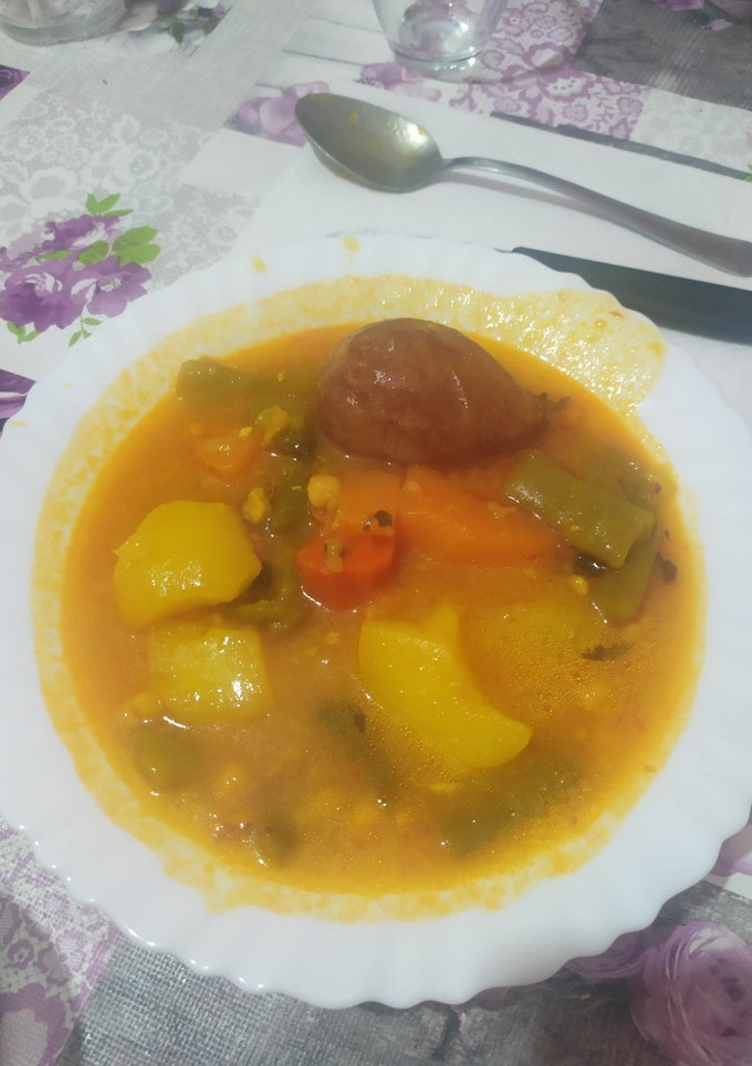 Una foto de Olla gitana con patatas