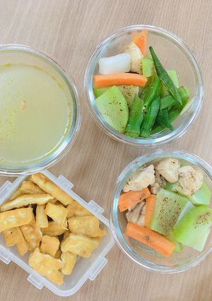 Hình của món Cơm văn phòng.