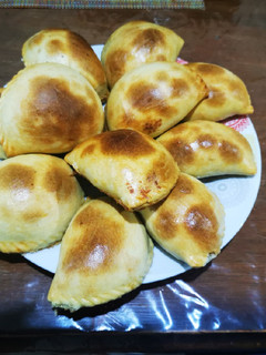 Una foto de Masa Casera para Empanadas al horno de Pollo