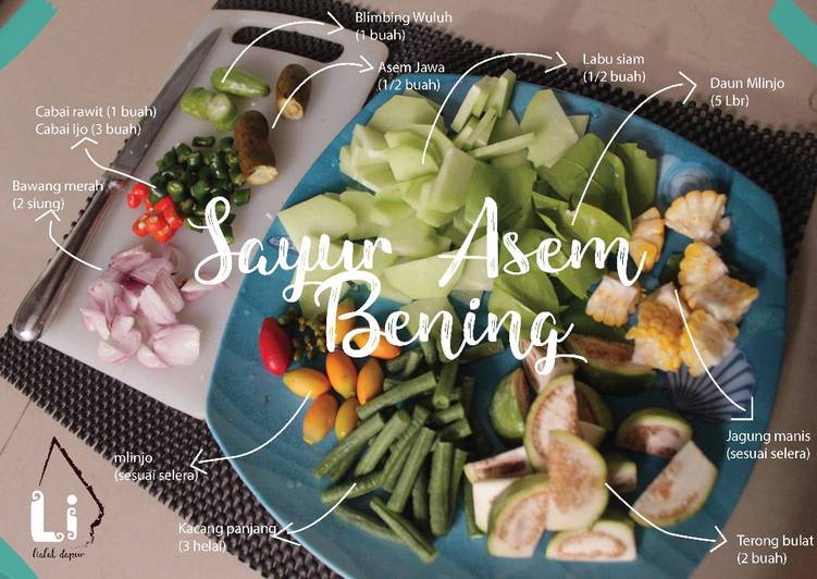 Cara Gampang Menyiapkan Sayur Asem Bening, Bisa Manjain Lidah