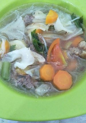 Foto resep Sup tetelan seger n simple...