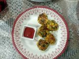 કોનૅ સ્પીનચ કટલેટ (Corn Spinach Cutlet Recipe In Gujarati)