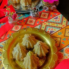 A picture of Poha Modak.
