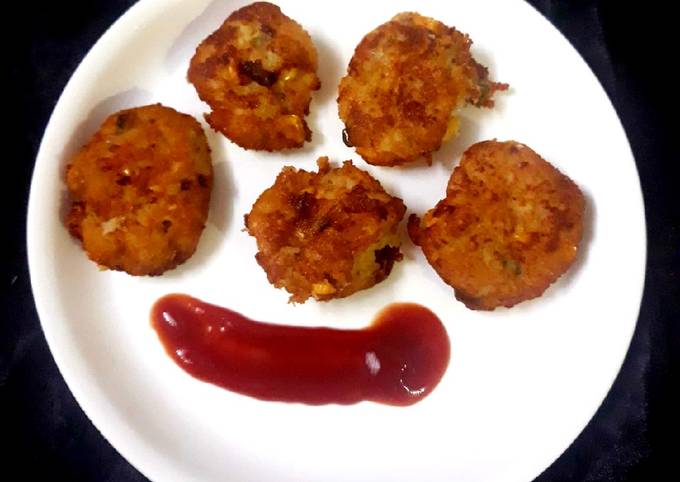 Potato Tikki Recipe by Harminder Kaur Sethi - Cookpad