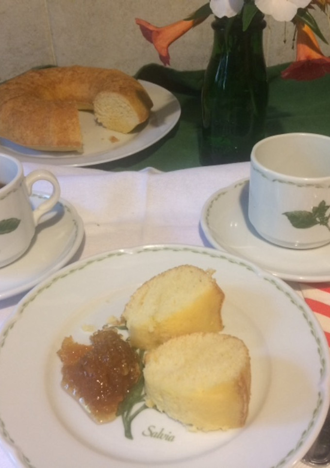 Una foto de Cocina para parejas: Budín al lemoncello