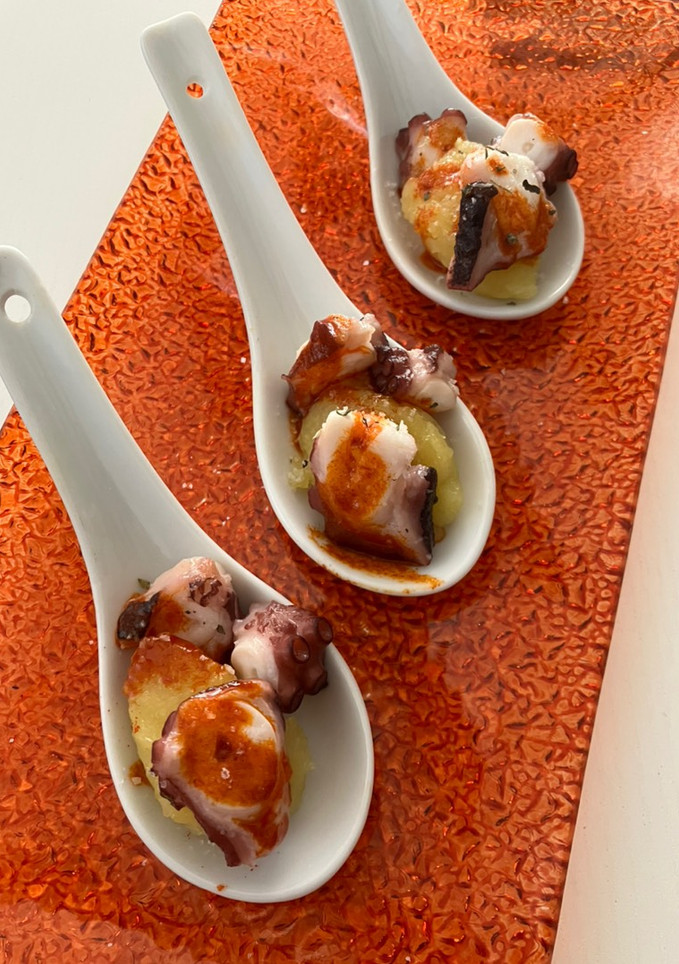 Una foto de Tapa de pulpo a feira