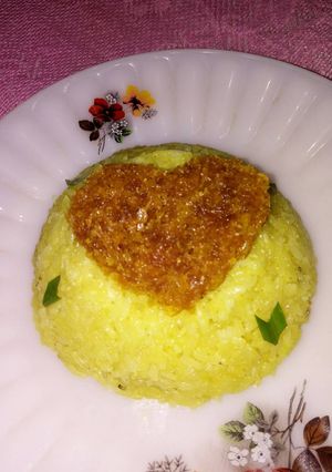 Foto resep Ketan kuning inti kelapa