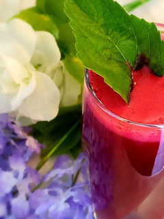 A picture of Carrot orange beetroot juice.