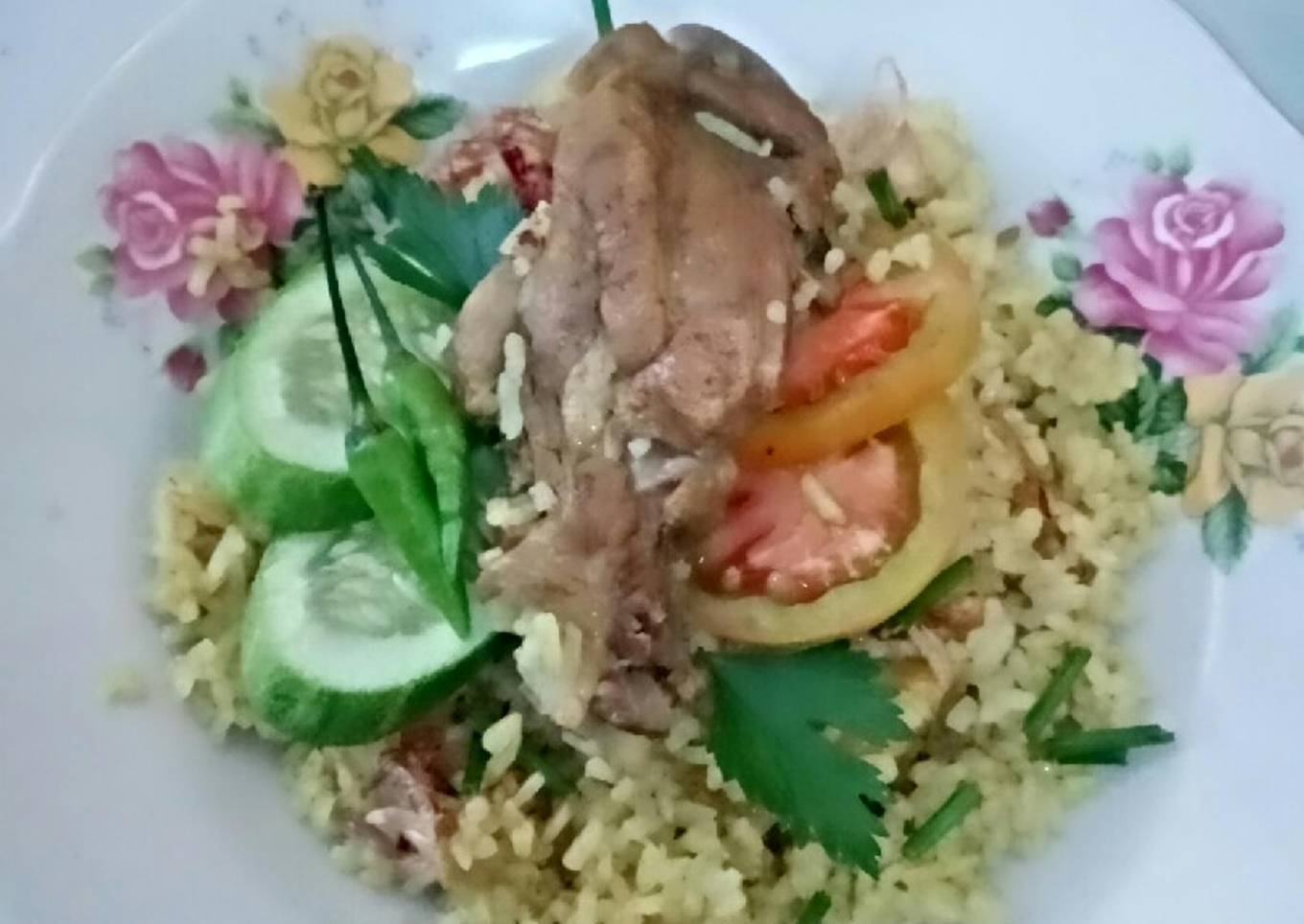 Nasi kebuli kambing