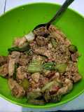Tumis pokcoy tempe tahu