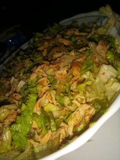 A picture of Chicken salad.