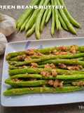 Garlic green beans butter