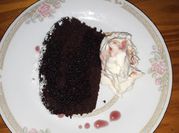 Una foto de budin de ciruelas