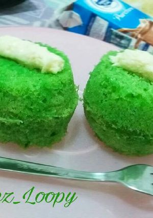 Foto resep Cake Pandan Kukus